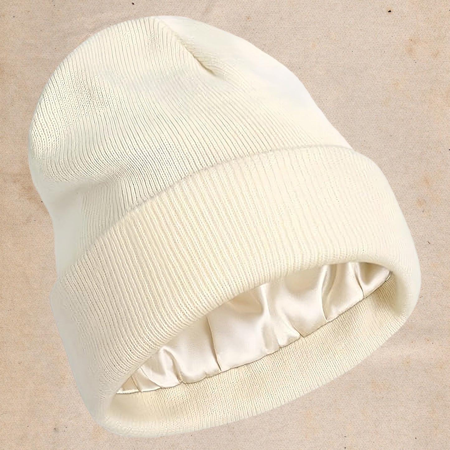 Satin gefütterte Mütze